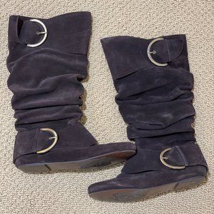 Knee high Suede Brown Fall Boots